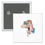 drooling for beer beer goggles pin