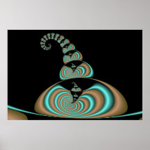Droop Fractal Poster