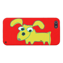 Droopy Ear Yellow Dog iPhone 5 Case