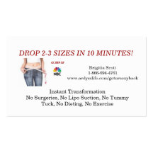 DROP 2-3 Sizes Business Cards