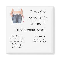 Drop 2-3 sizes in 10 Minutes Magnet