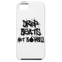 Drop Beats Not Bombs iPhone 5 Covers