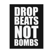 Drop Beats Not Bombs Post Cards