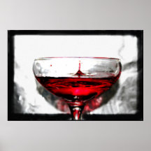 Drop of Red Poster