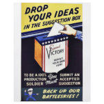 Drop Your Ideas In The Suggestion Box flyers