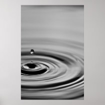 Droplet Ricochet Poster