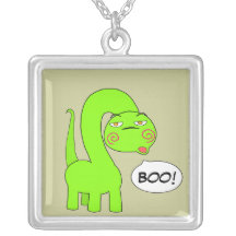 Dropout Dino Custom Necklace