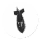 Dropping F Bomb stickers