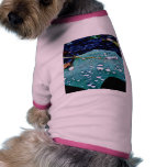 Drops On Leaf 4 Dog T-shirt