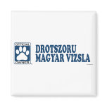 Drotszoru Magyar Vizsla Blue magnets