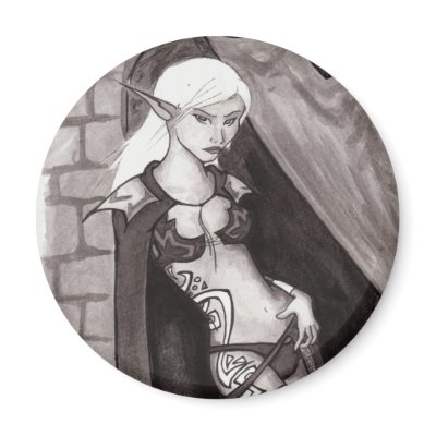 Drow Magnet by KimL714