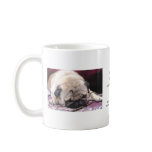 Drowsy Pug Coffee Mug