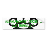 DRS Brass Knuckles Sticker bumper stickers