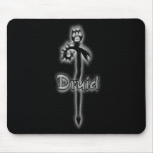 Druid stave mousepad
