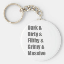 Drum and Bass DnB Electro Dub step Dubstep Grime Keychain