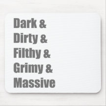 Drum and Bass DnB Electro Dub step Dubstep Grime Mousepad