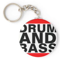 Drum and Bass Key Chains