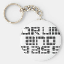 Drum and Bass Keychains