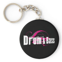 Drum and Bass Mob Keychain
