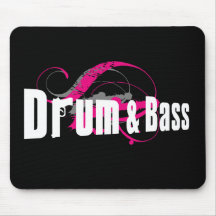 Drum and Bass Mob Mouse Pads