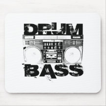 Drum and Bass Mouse Pad