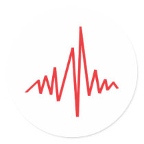 drum beat music sticker