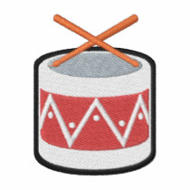 DRUM EMBROIDERED POLO SHIRT