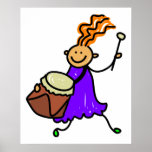 Drum Kid Poster