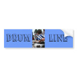 Drum Line Bumper Sticker bumper stickers
