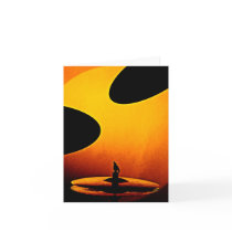 Drum or Drummer Greeting Card or Note Card