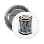 Drum Pinback Buttons