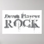 Drum Players Rock Print