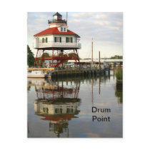 (Drum Point Lighthouse Post Card