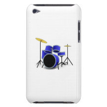 Drum Set Barely There iPod Cover