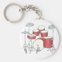 drum set keychain