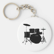 Drum Set Keychains