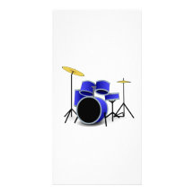 Drum Set Picture Card