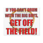 Drum With The Big Boys 2 postcards