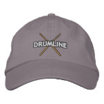 Drumline Sticks Crossed embroidered hats