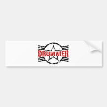 Drummer Bumper Sticker