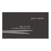 Drummer Business Card