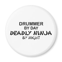 Drummer Deadly Ninja by Night
