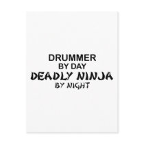 Drummer Deadly Ninja by Night