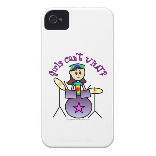 Drummer girl case iPhone 4 Case-Mate case