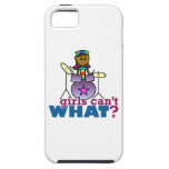 Drummer Girl iPhone 5 Cases