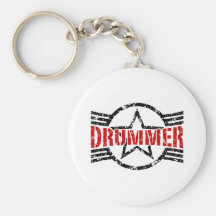 Drummer Key Chains