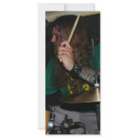 Drummer rack cards