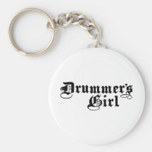 Drummer's Girl Key Chain
