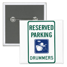 Drummers Parking Pins