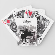 Drums Playing Cards